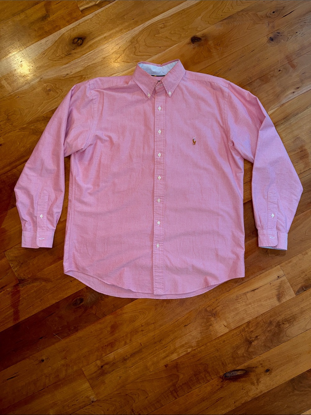 Polo Ralph Lauren Iconic Oxford Shirt - Sunrise Red - LT